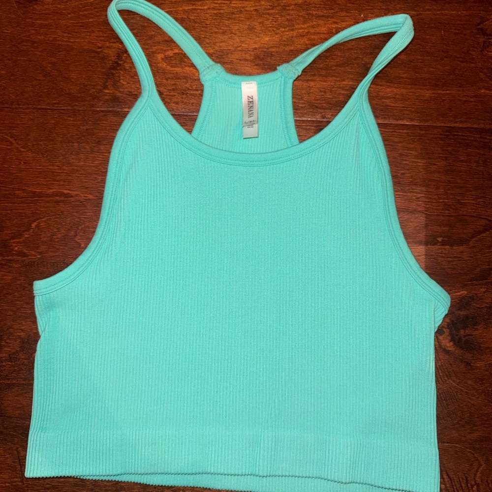 zenana cropped tank top